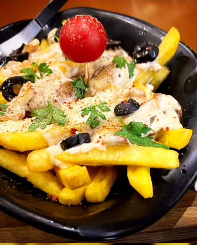 سیب با سس الفردو 